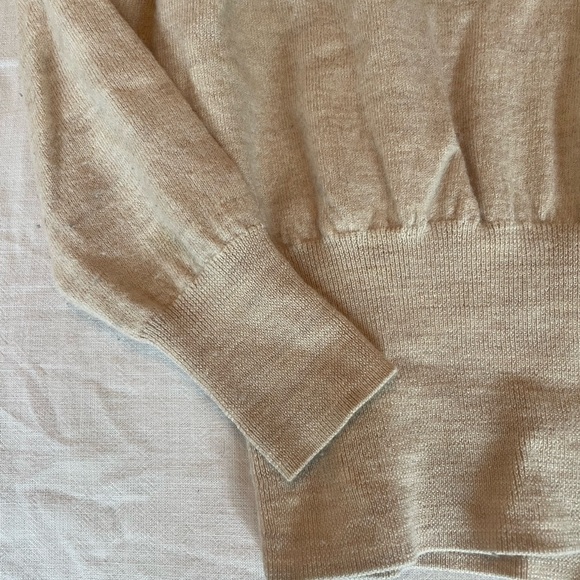Madewell Oatmeal Wool Sweater - Picture 5 of 6